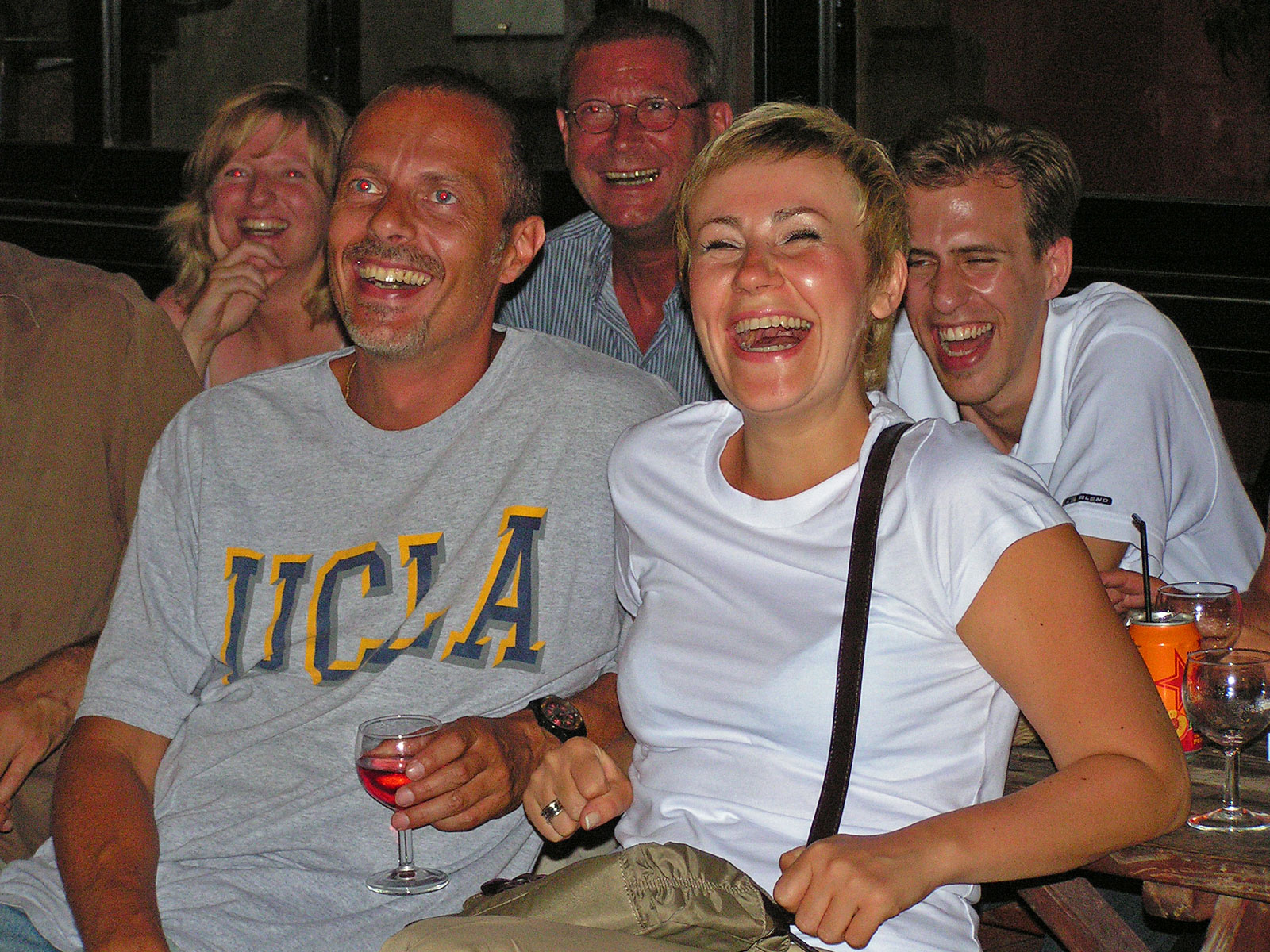 Malta Sprachcaffe Comedy Show Zuschauer lachen