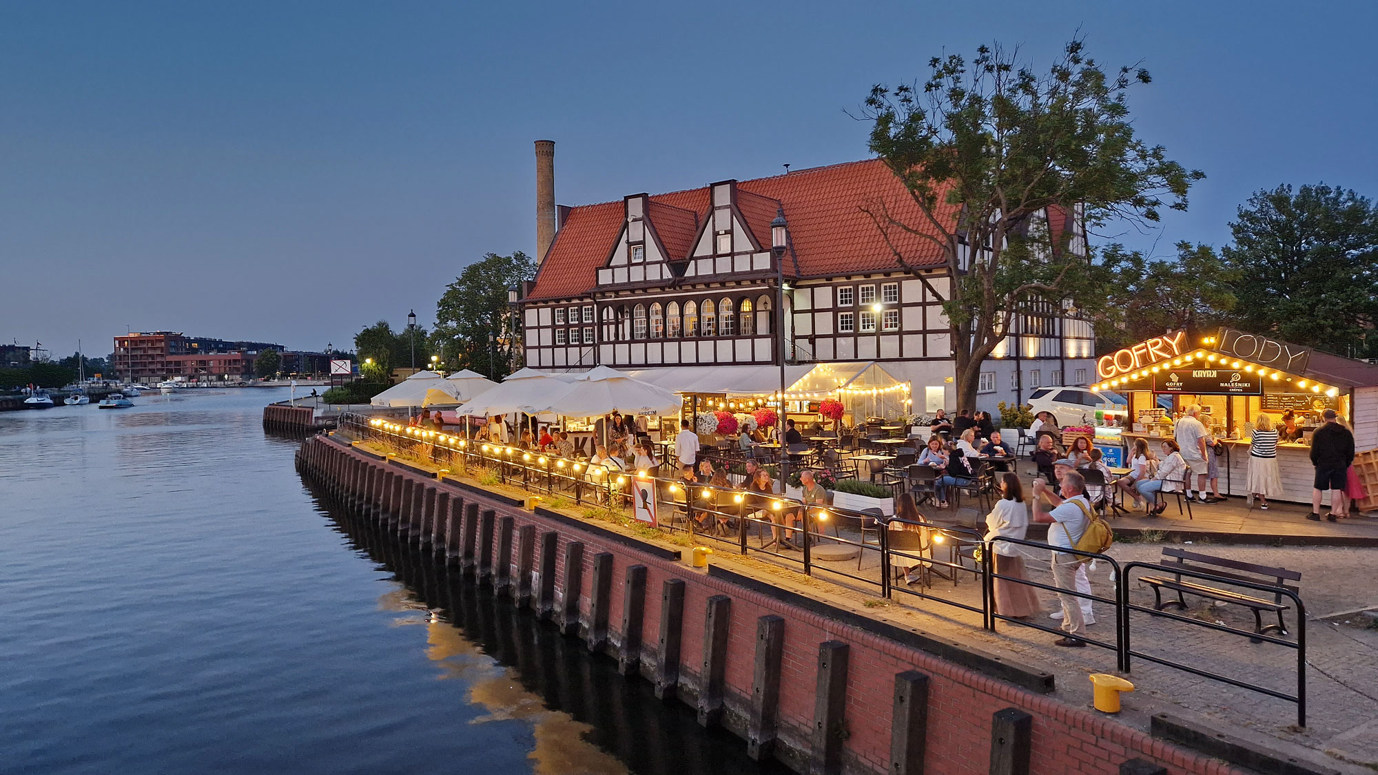 Danzig Fußgängerbrücke Olowianka