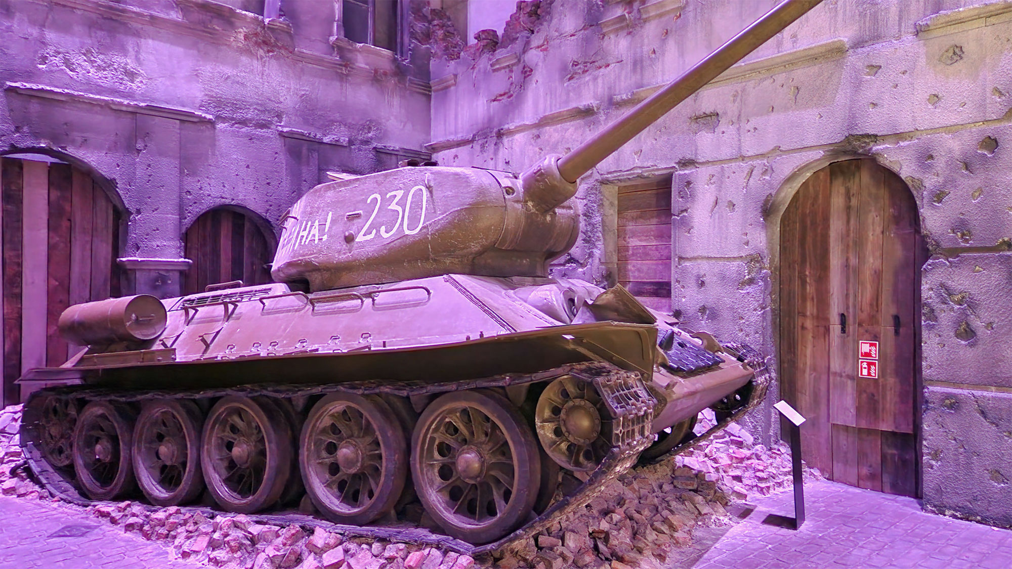 Danzig Museum des Zweiten Weltkriegs Panzer