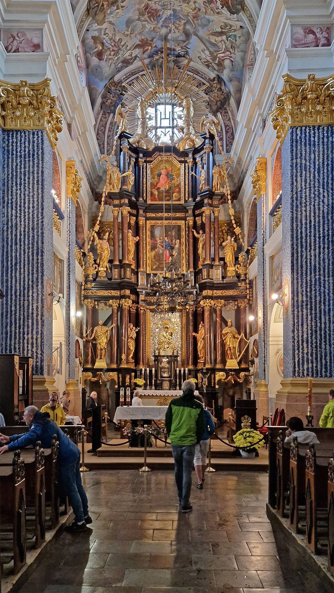 Heilige Linde Ermland Wallfahrtskirche innen