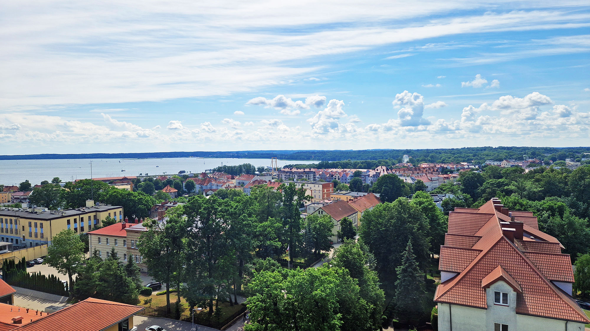 Lötzen Masuren Wasserturm Ausblick