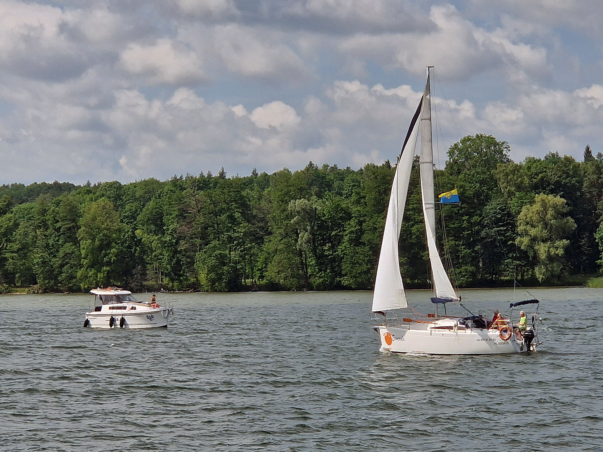 Lötzen Masuren Löwentinsee Boote