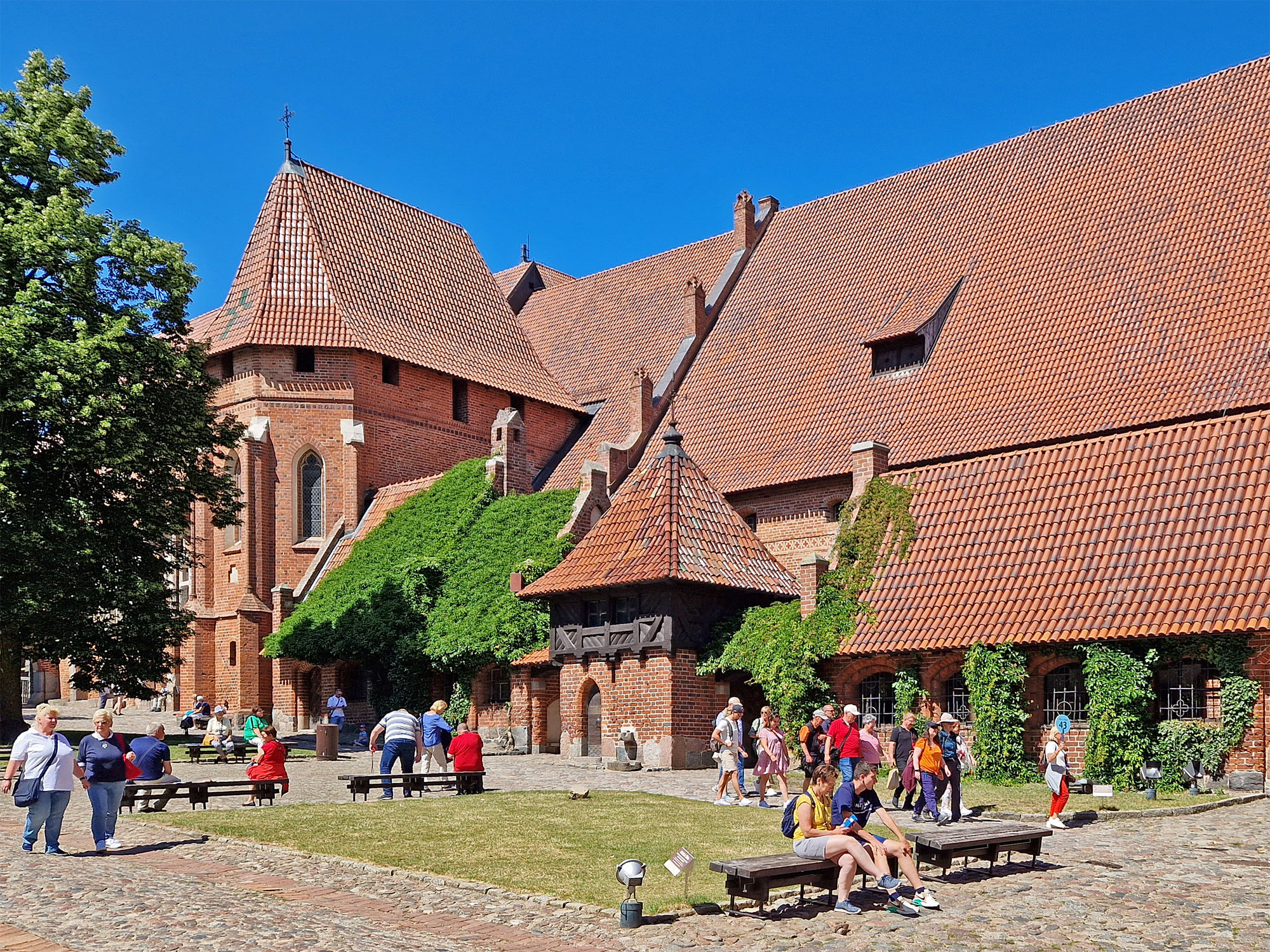Marienburg Ermland Innenhof