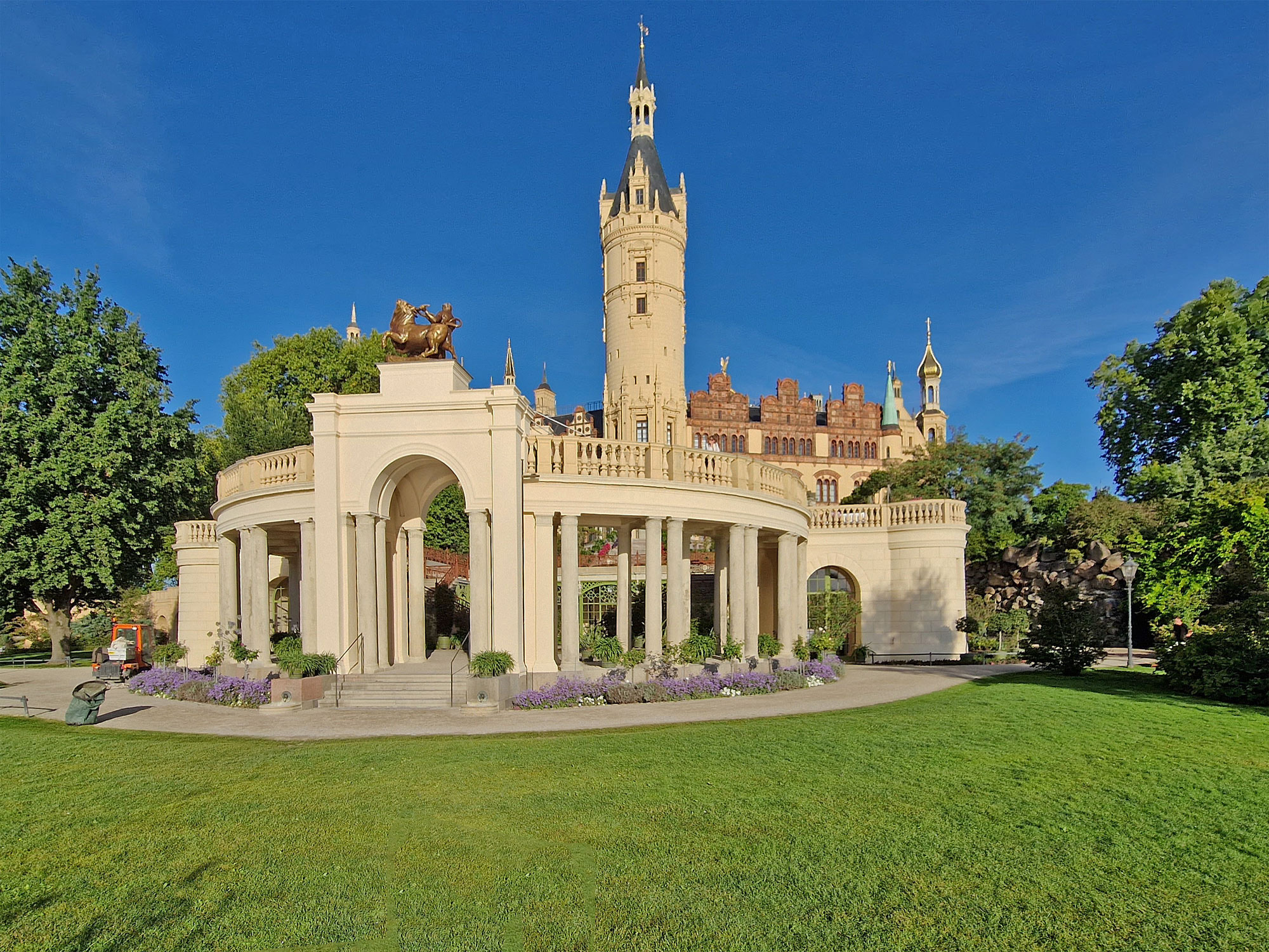 Schwerin Schloss Ostseite