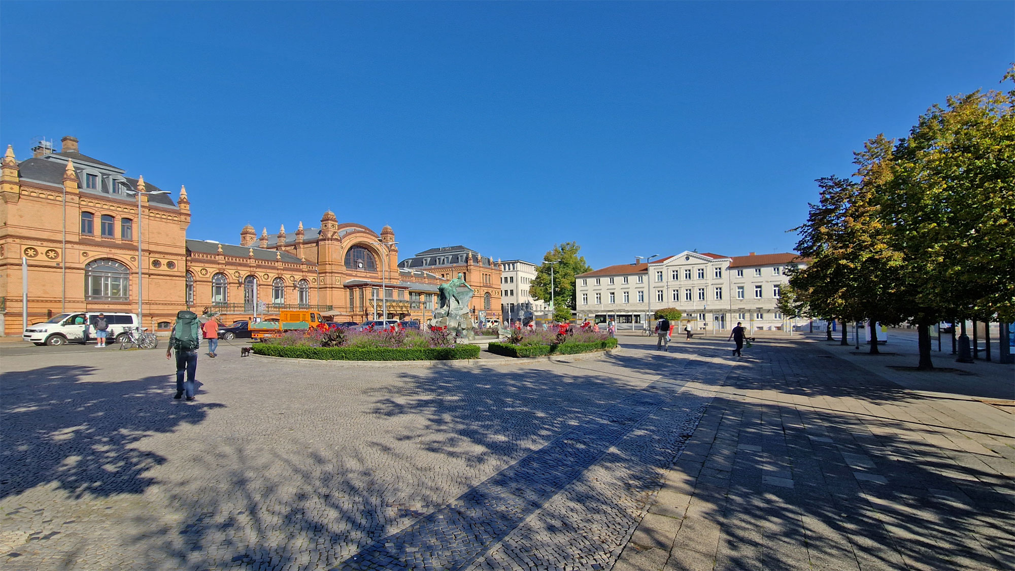 Schwerin Grunthalplatz Hauptbahnhof