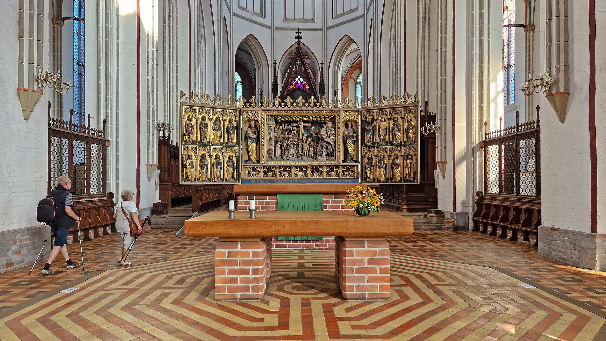 Schwerin Marienkirche Altar