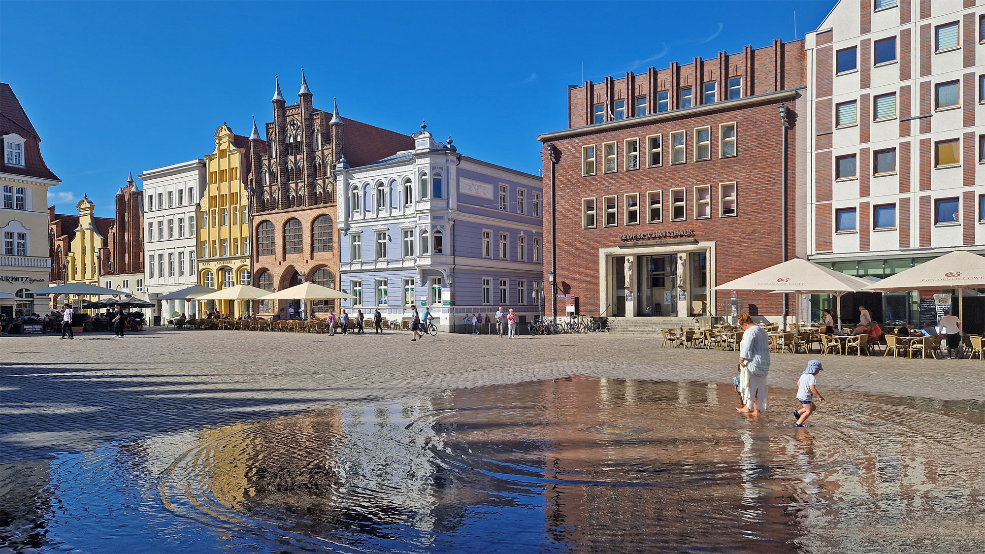 Stralsund Alter Markt Westseite