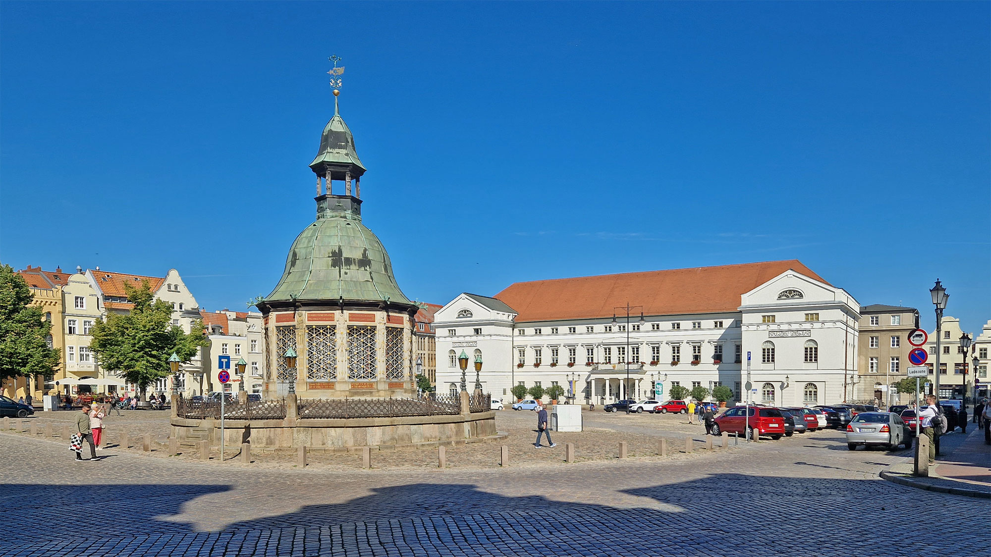 Wismar Marktplatz Wasserkunst