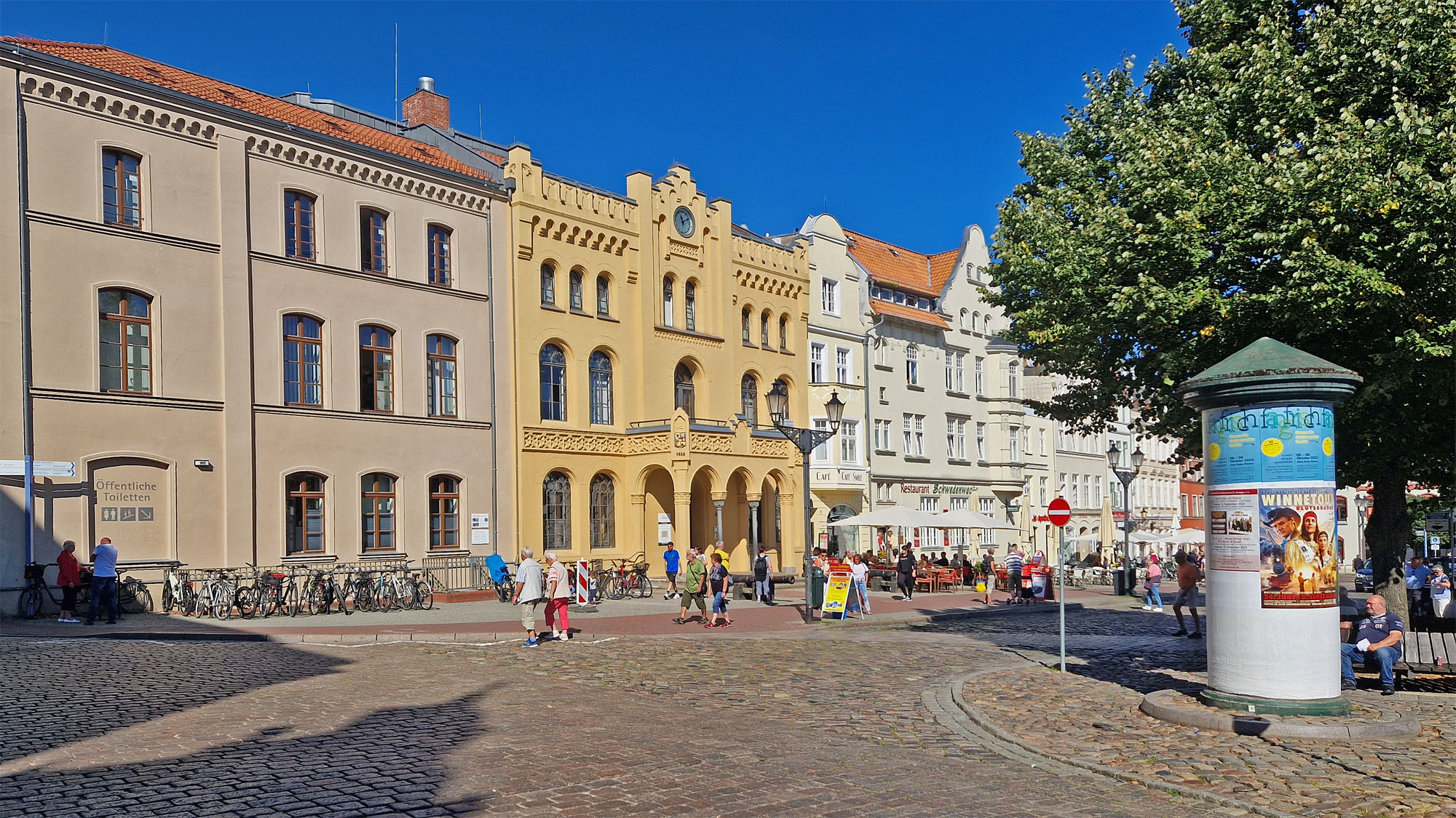 Wismar Marktplatz Westseite