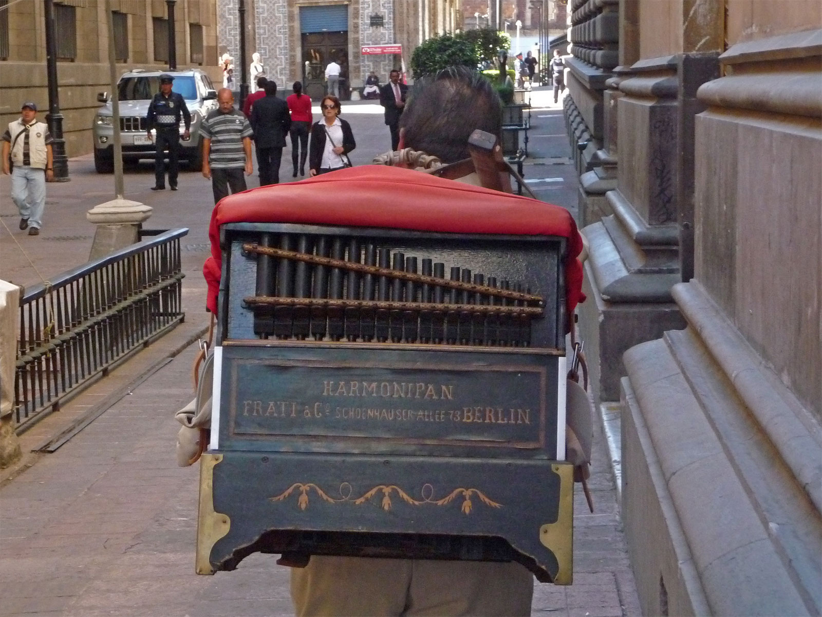 Mexico City Drehorgelspieler