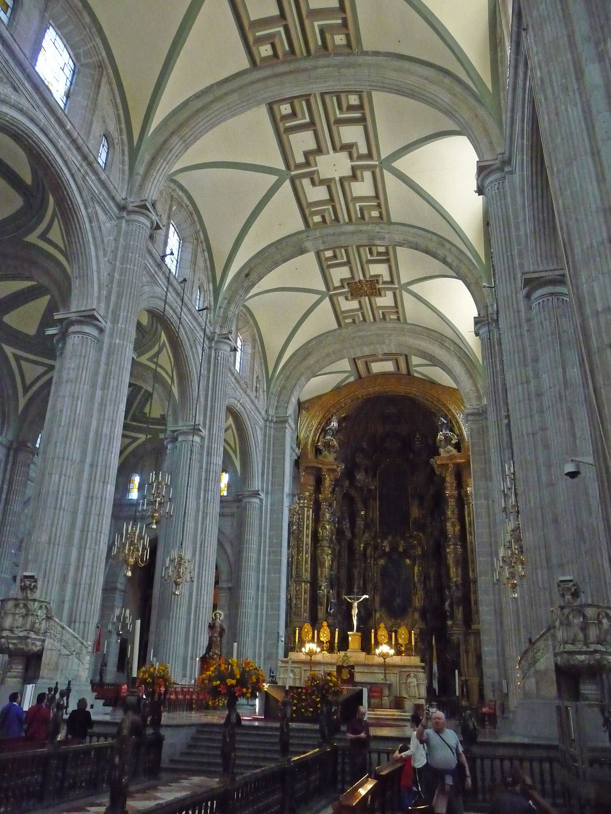 Mexico City Kathedrale innen