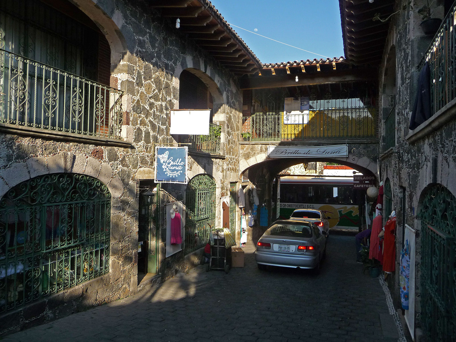 Tepoztlan Mexiko enge Gasse
