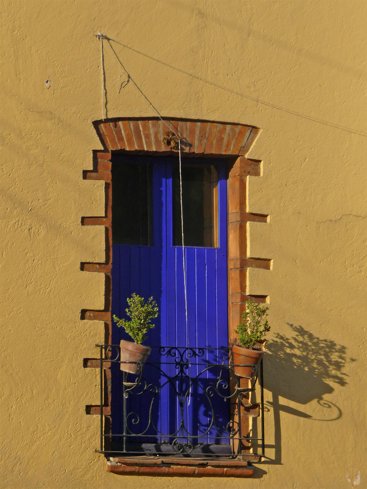 Tepoztlan Mexiko Fensterladen