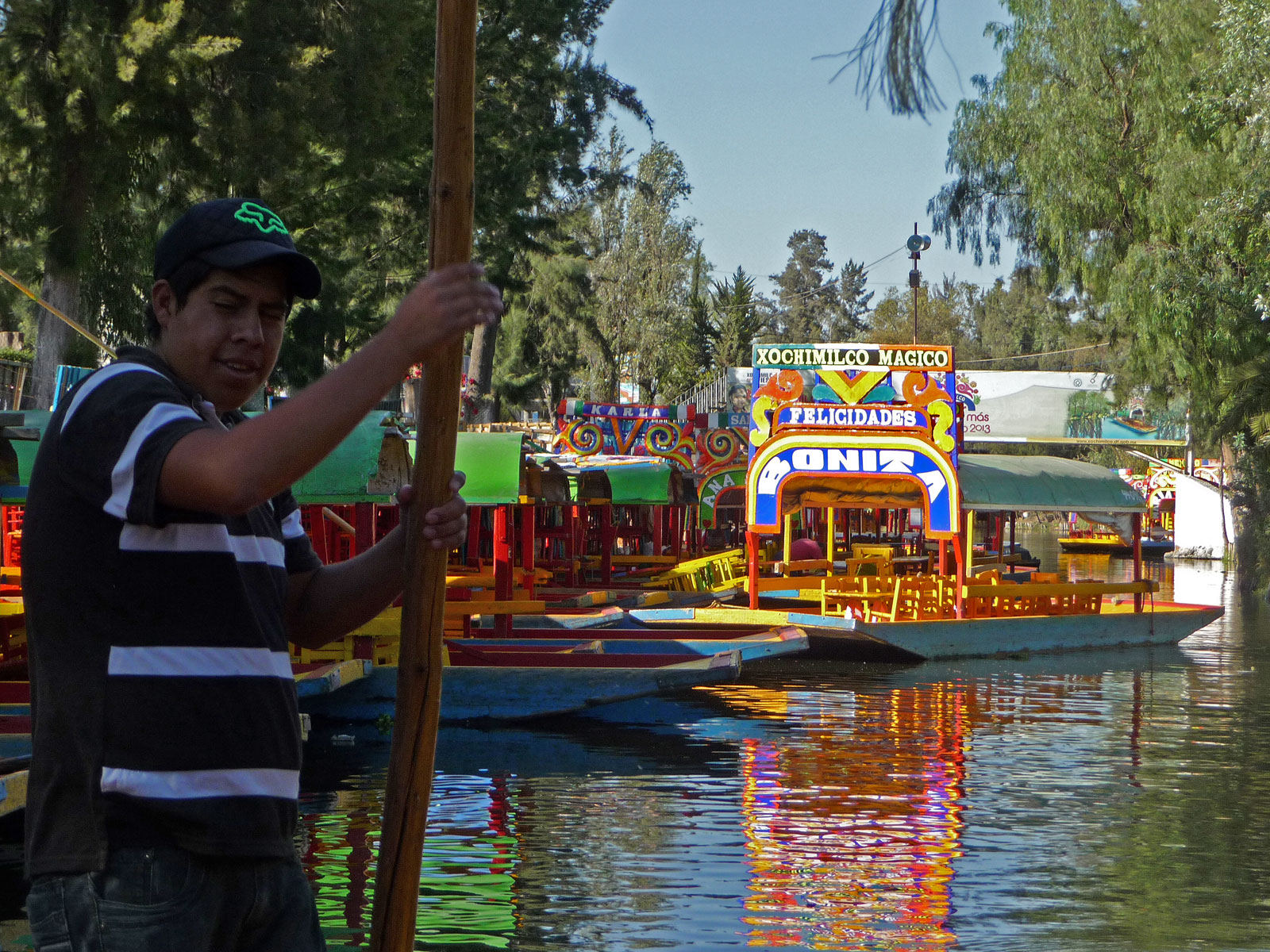 Xochimilco Mexiko Kanäle
