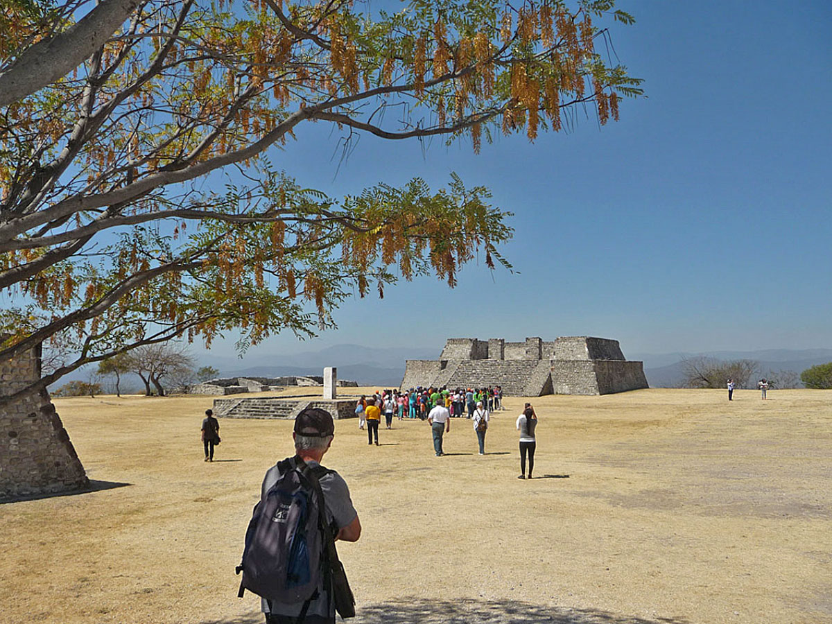 Xochicalco Mexiko Totale