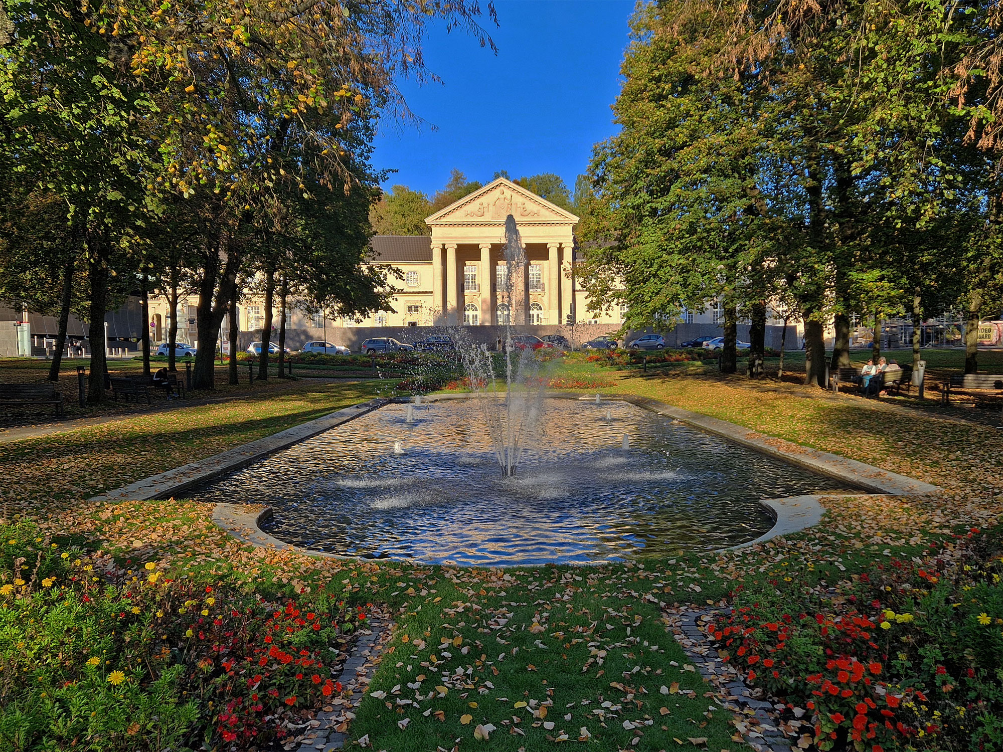 Aachen Kurgarten Neues Kurhaus