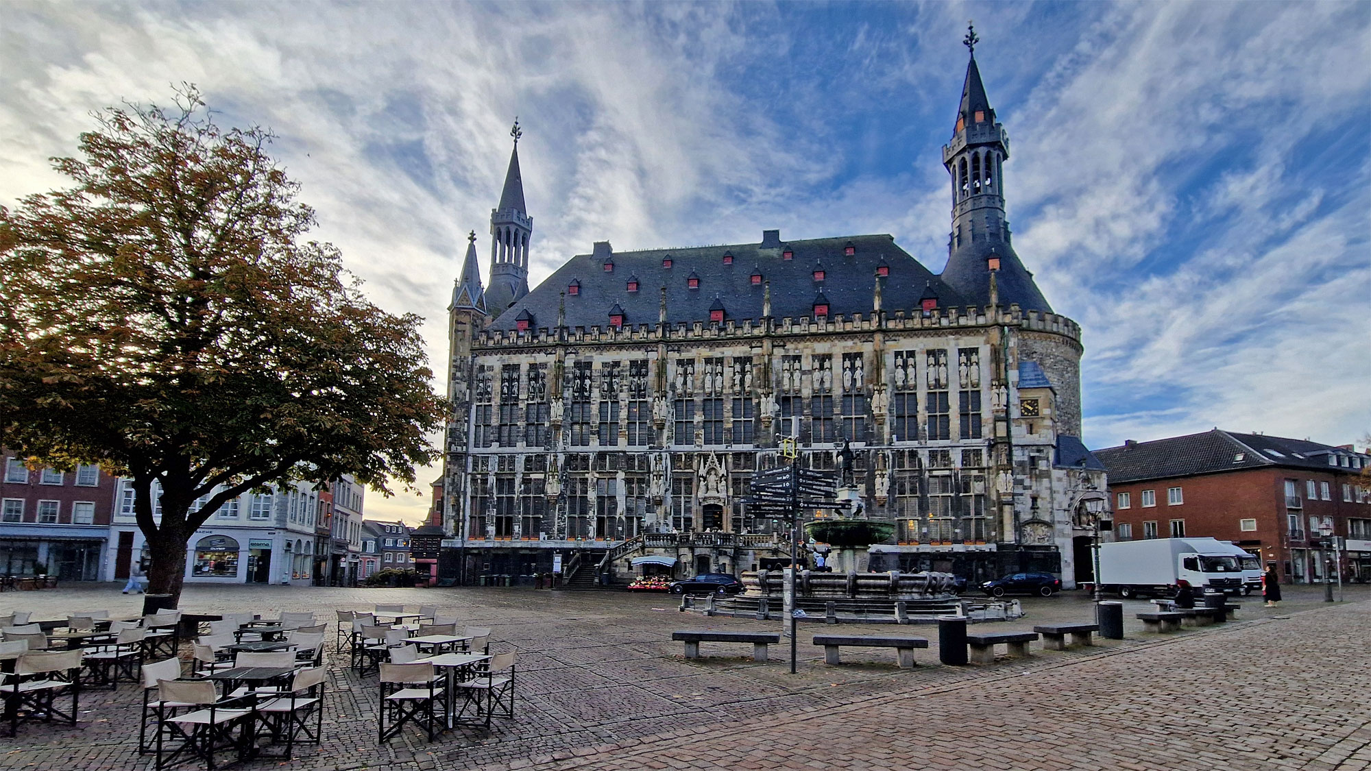 Aachen Marktplatz Rathaus