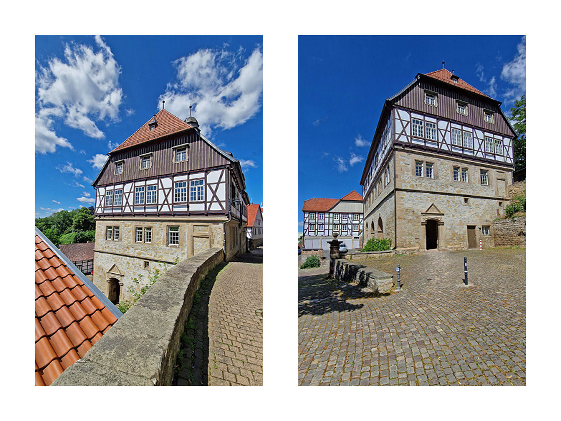 Warburg Rathaus zwischen den Städten