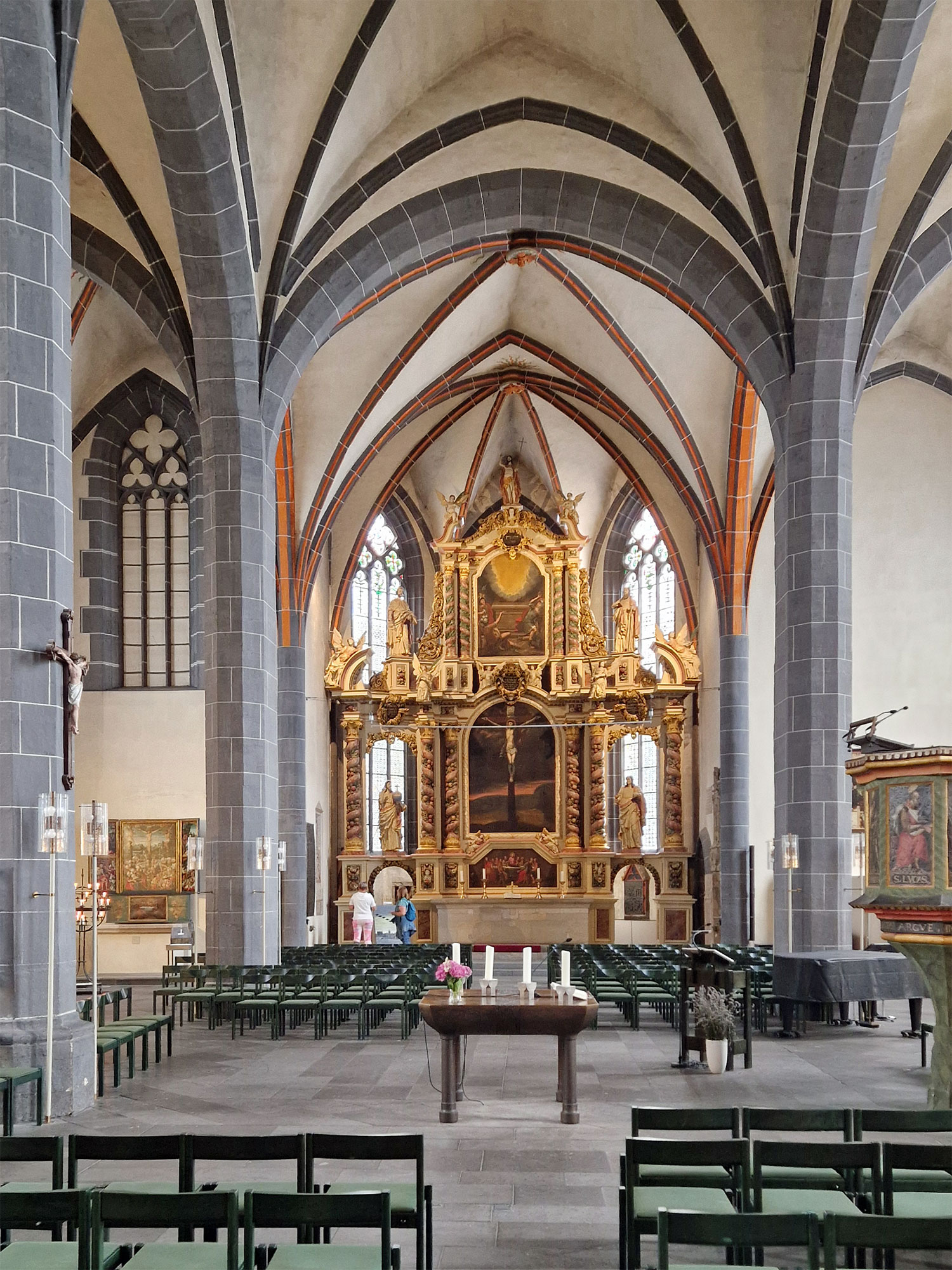 Hann. Münden Kirche St. Blasius Innenaufnahme