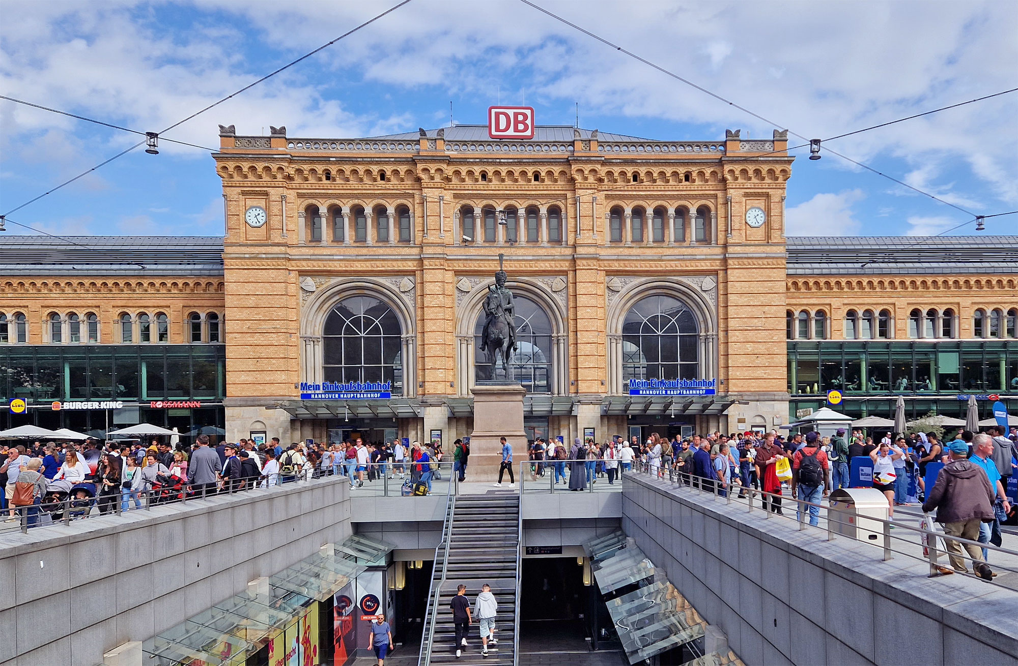 Hannover Hauptbahnhof außen