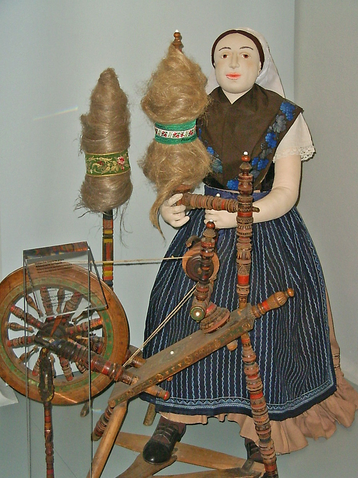 Bautzen Sorbisches Museum Spinnrad