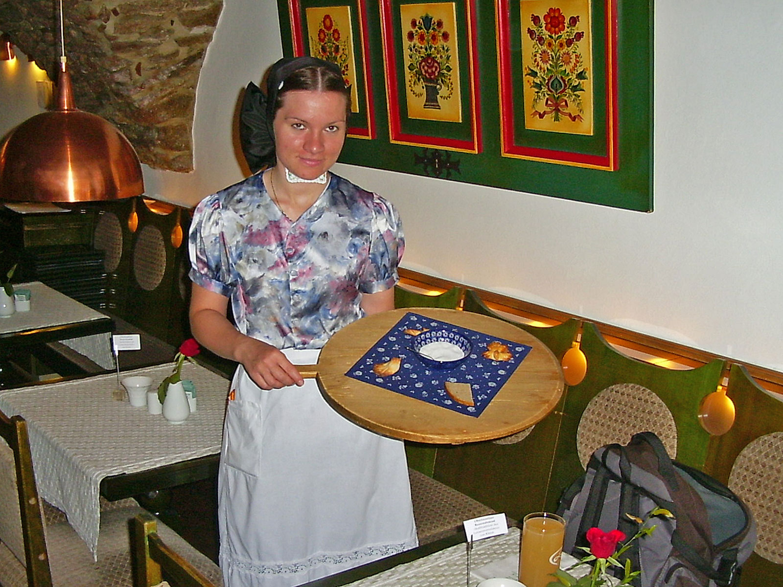 Bautzen Restaurant Wjelbik Kellnerin