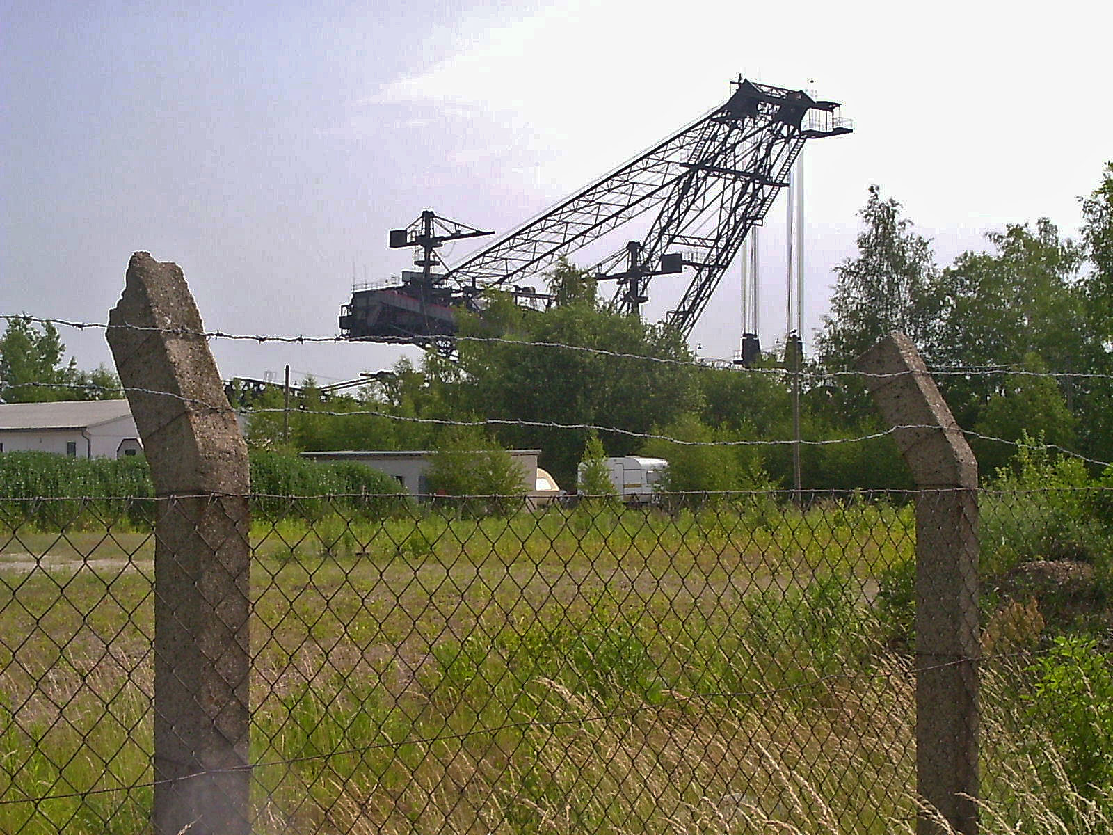 Berzdorf Oberlausitz Förderkran