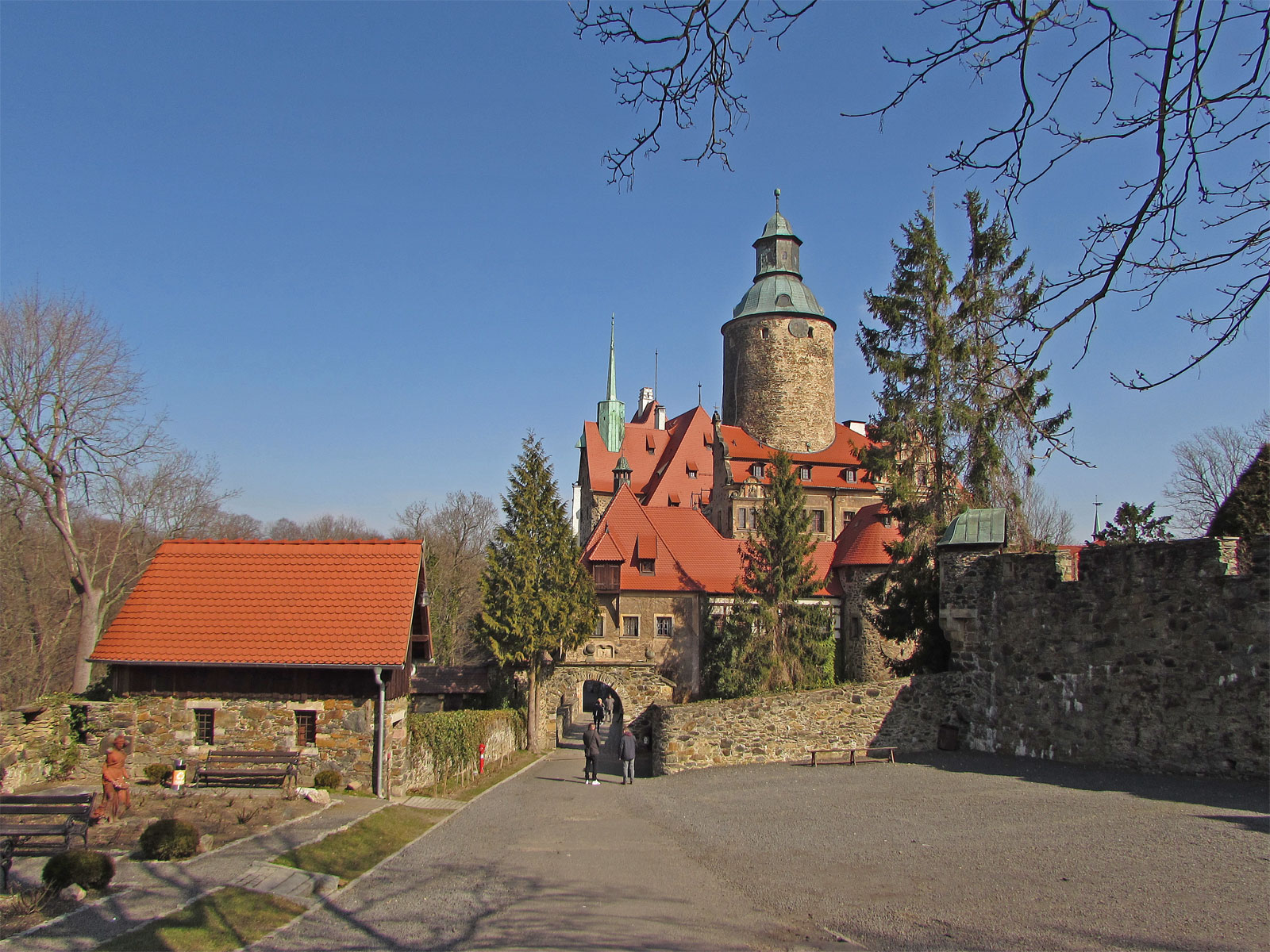 Rengersdorf Stankowice Burg außen