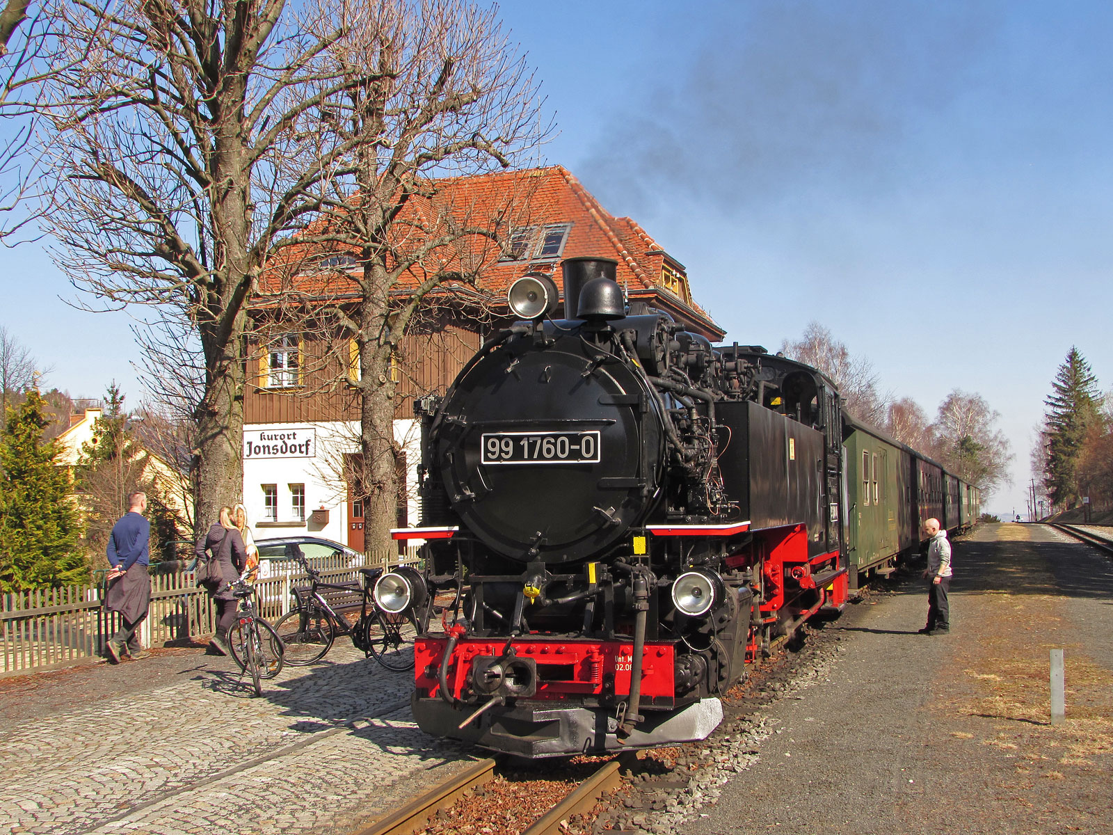 Jonsdorf Zittauer Gebirge Bahnhof Schmalspurbahn