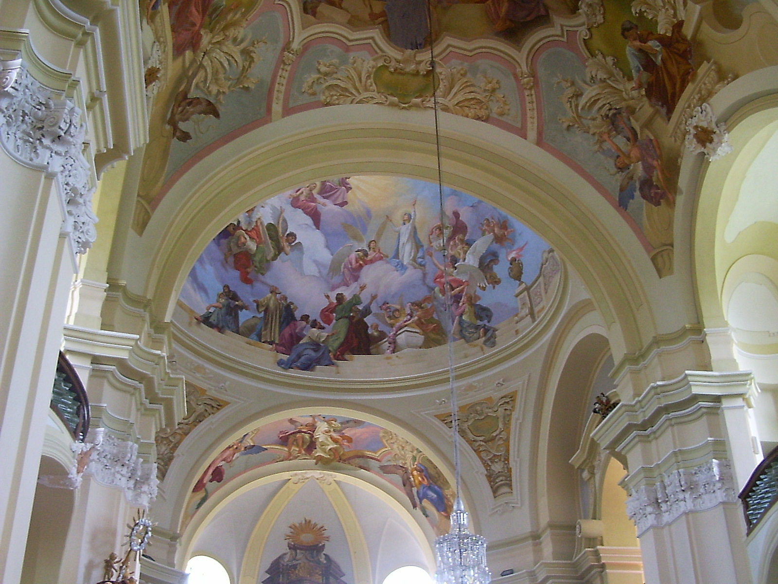 Haindorf Hejnice Wallfahrtskirche innen