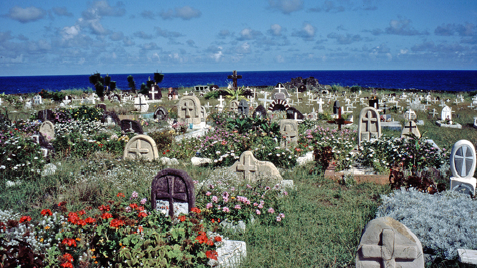 Osterinsel Friedhof