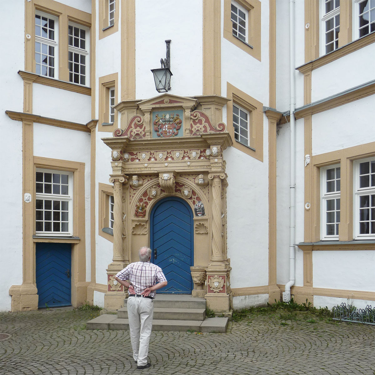 Paderborn Schloss Neuhaus Portal