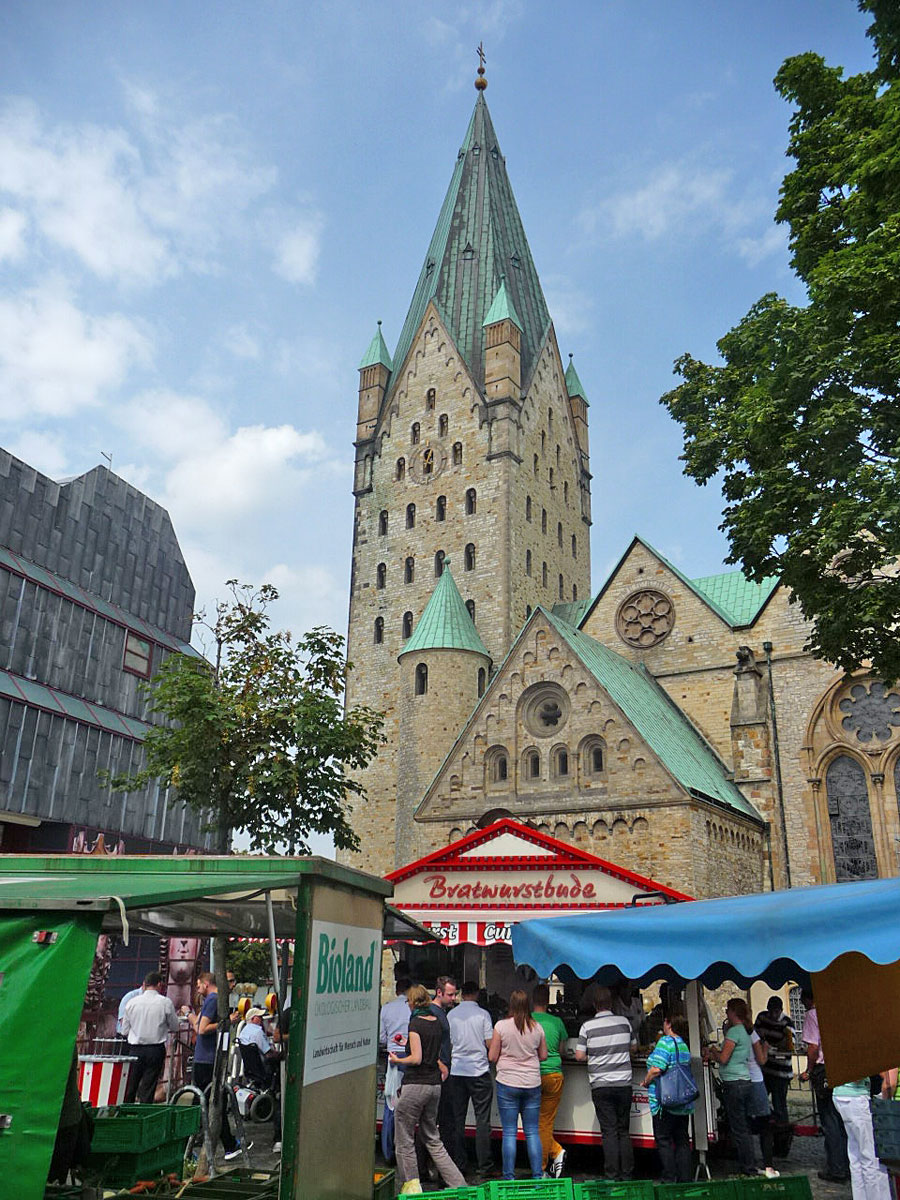 Paderborn Markt Dom