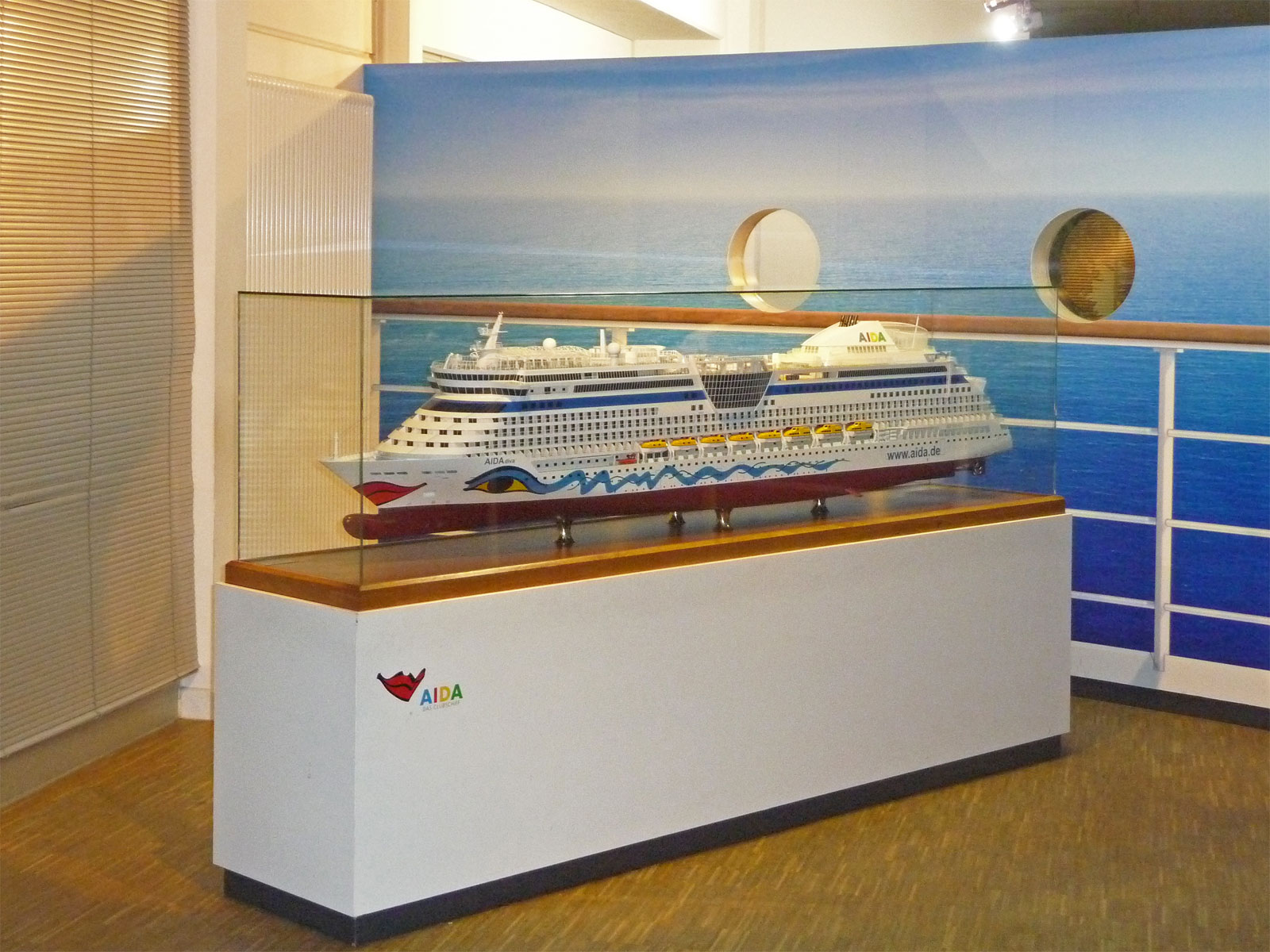 Papenburg Meyer Werft Besucherzentrum Modell Aida Diva