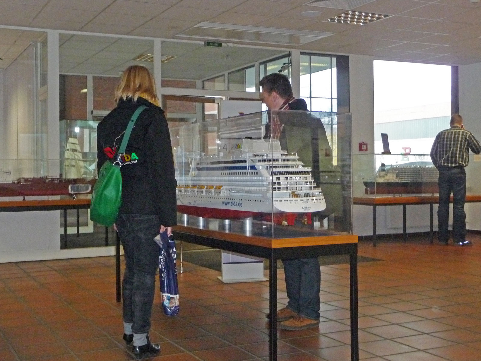 Papenburg Meyer Werft Besucherzentrum Modell Aida