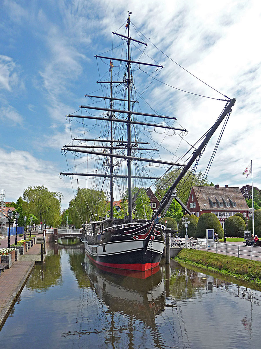 Papenburg Segelschiff Friederike Frühling