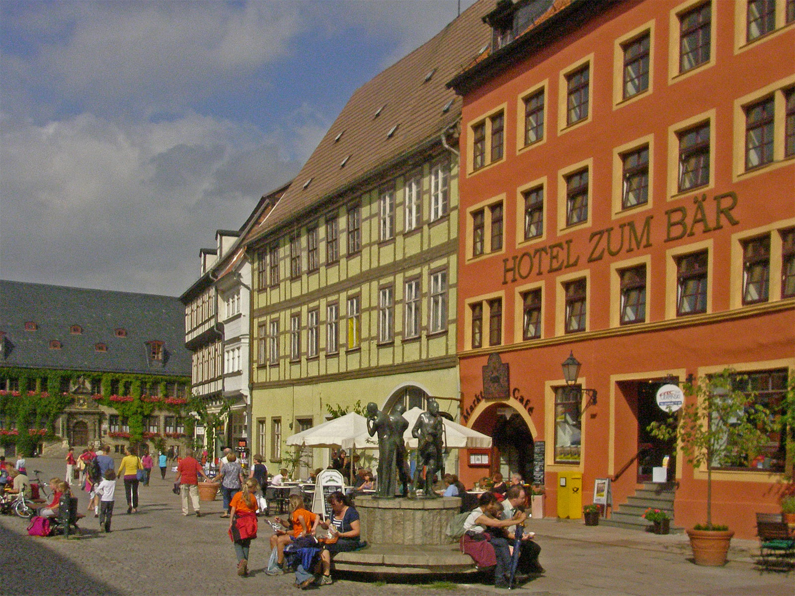 Quedlinburg Hotel zum Bär außen