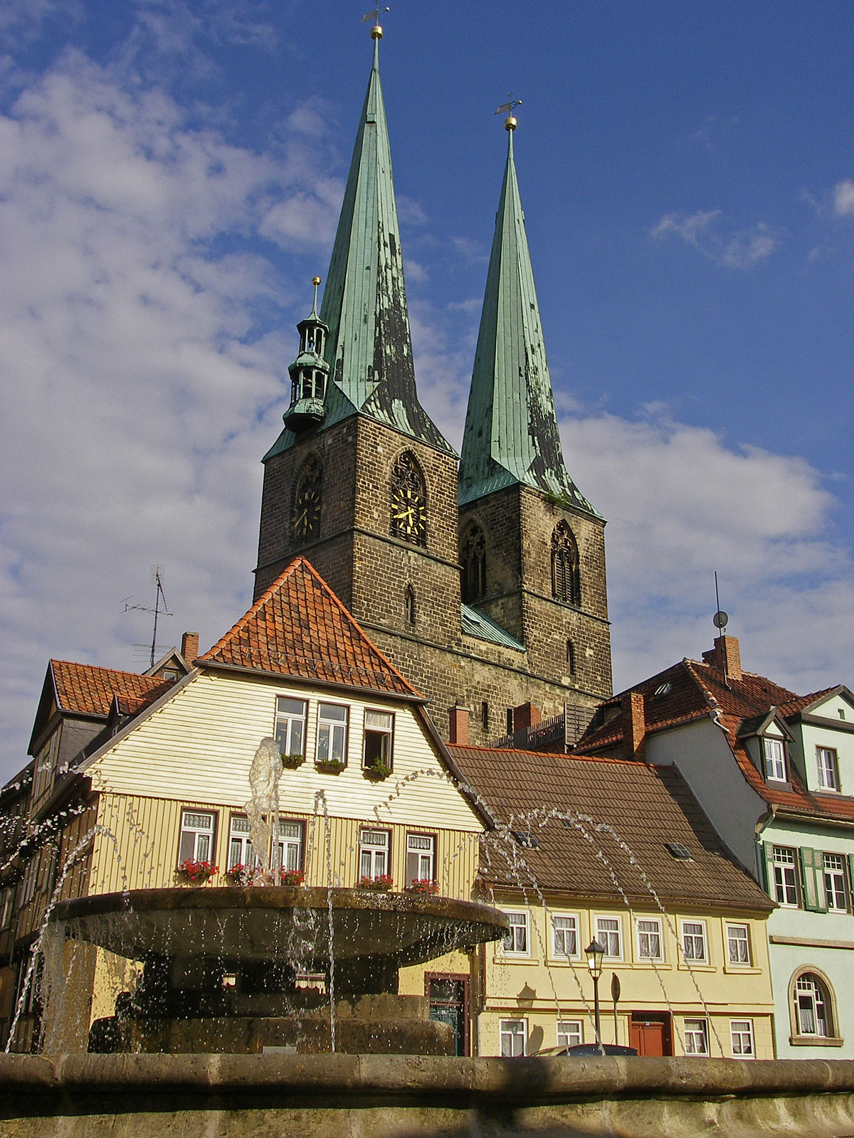 Quedlinburg Nicolaikirche Türme