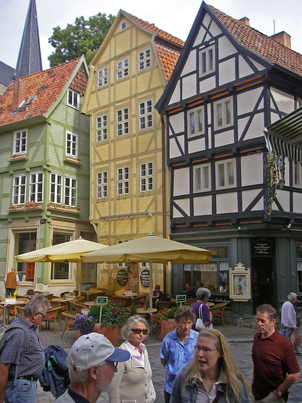 Quedlinburg Breite Straße Fachwerk