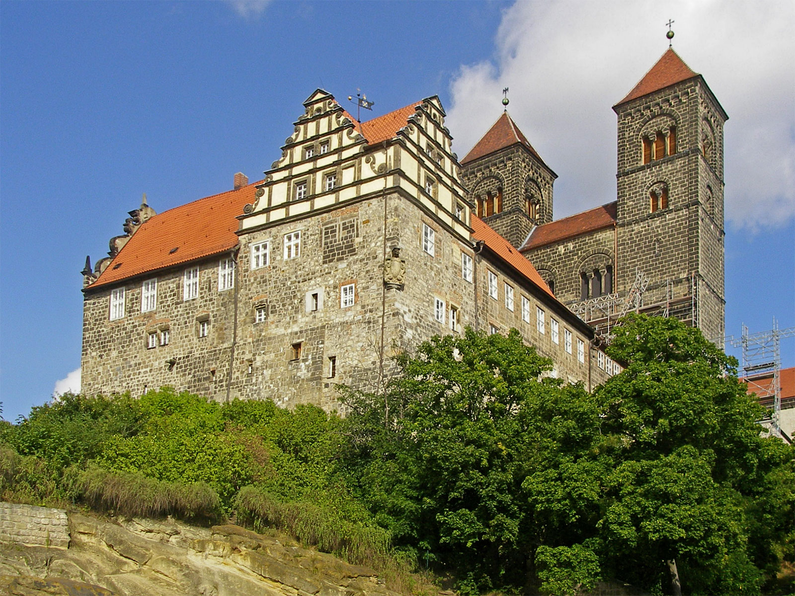 Quedlinburg Schlossberg Servatiuskirche