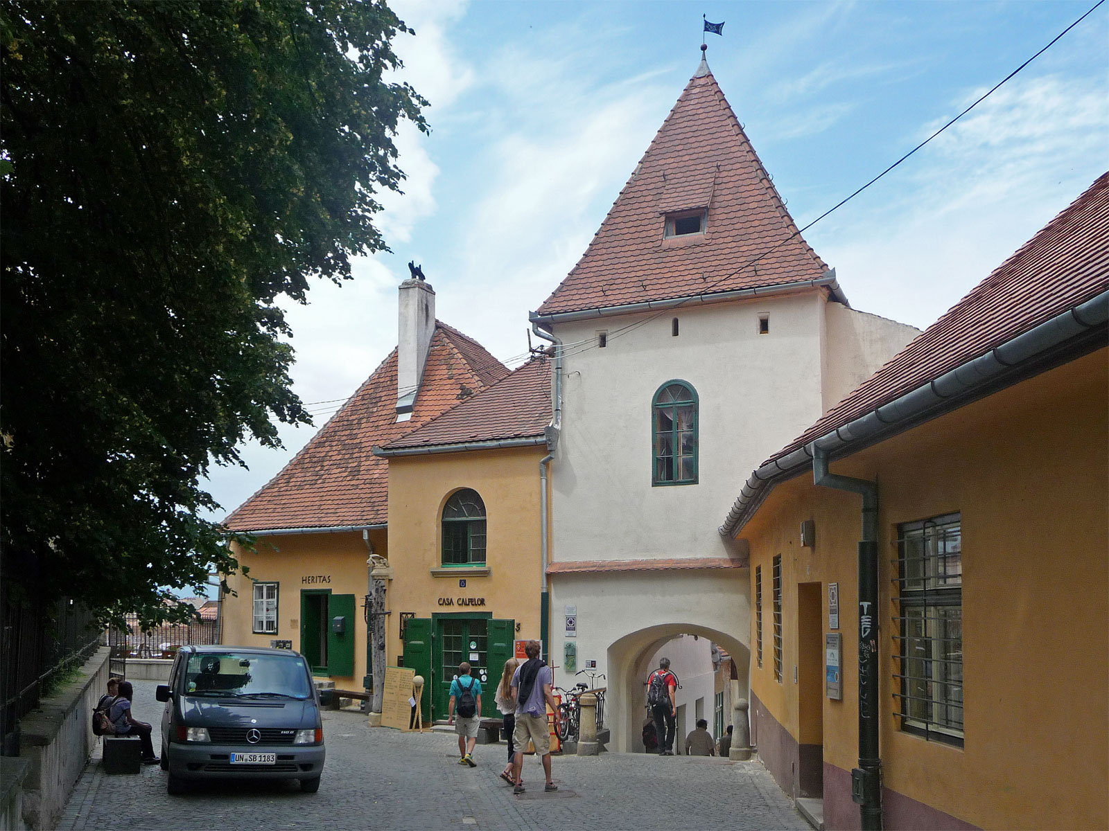 Rumänien Hermannstadt Sagturm