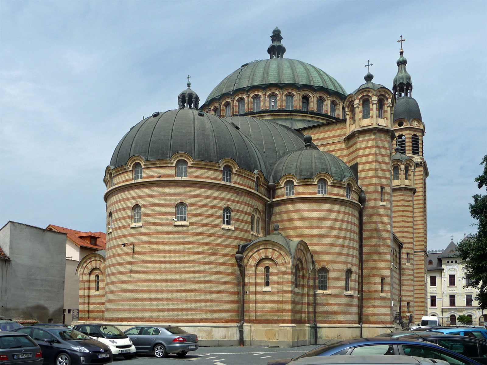 Rumänien Sibiu orthodoxe Kathedrale außen
