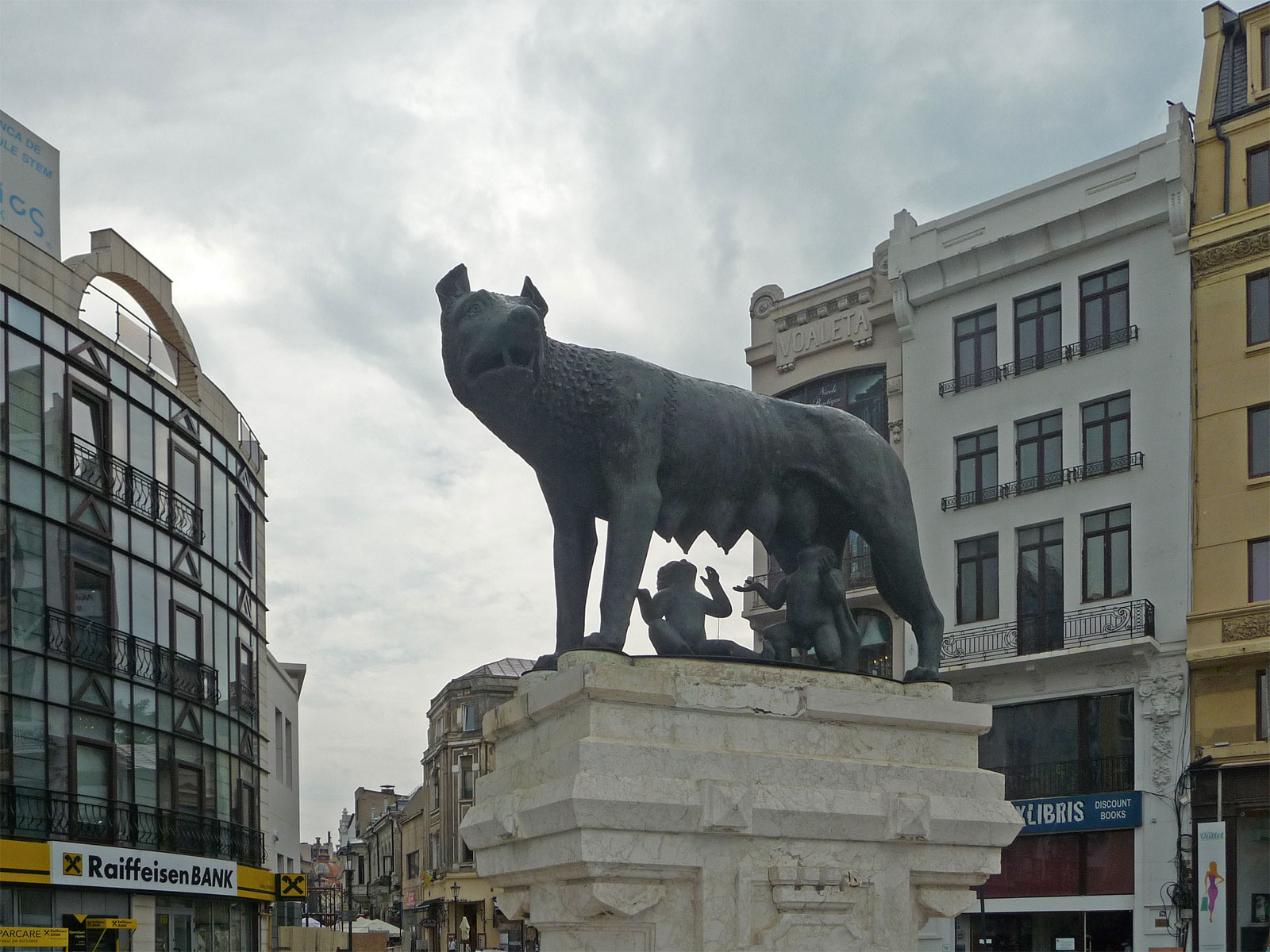 Bukarest Denkmal Wölfin