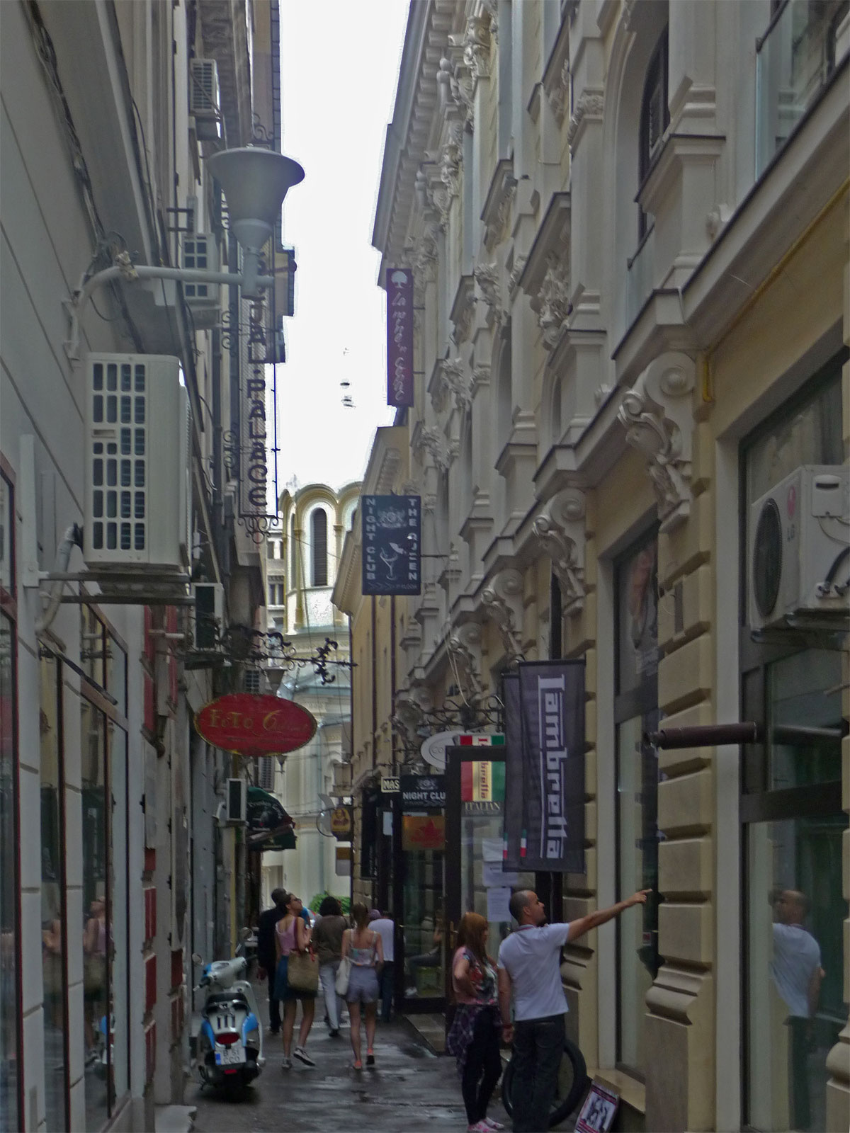 Bukarest Altstadtgasse