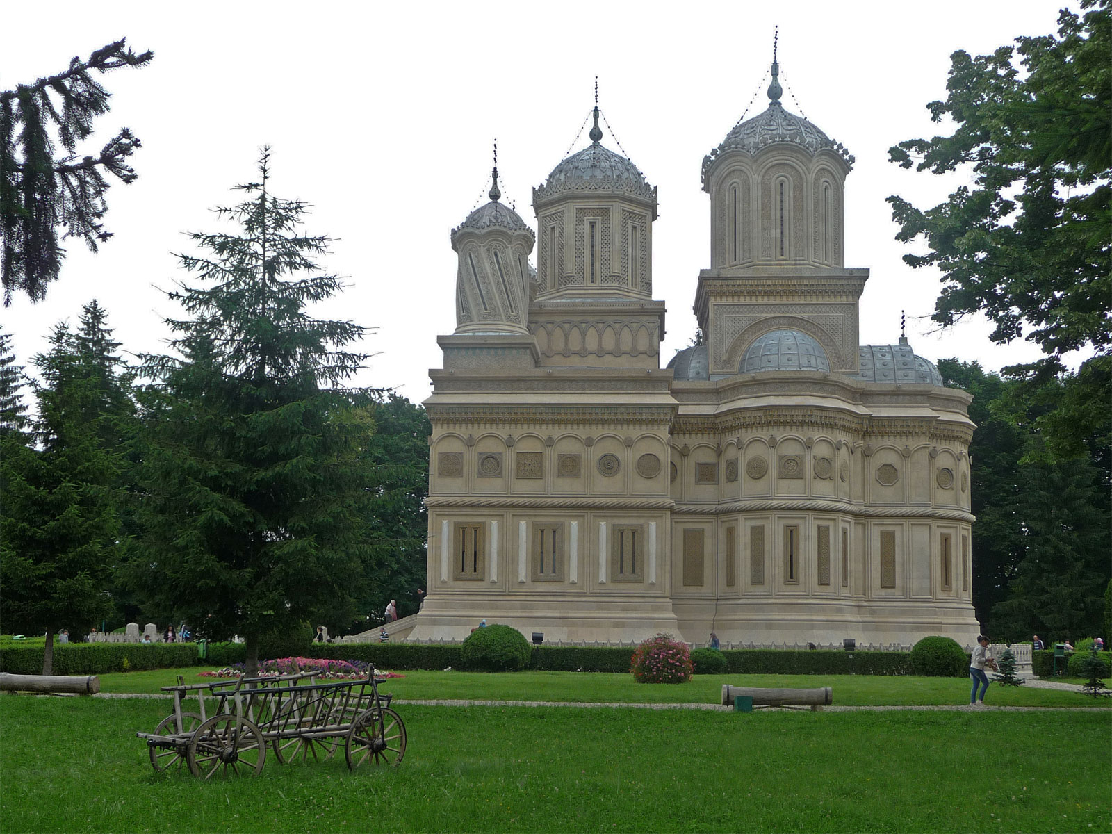 Rumänien Kloster Curtea de Arges außen