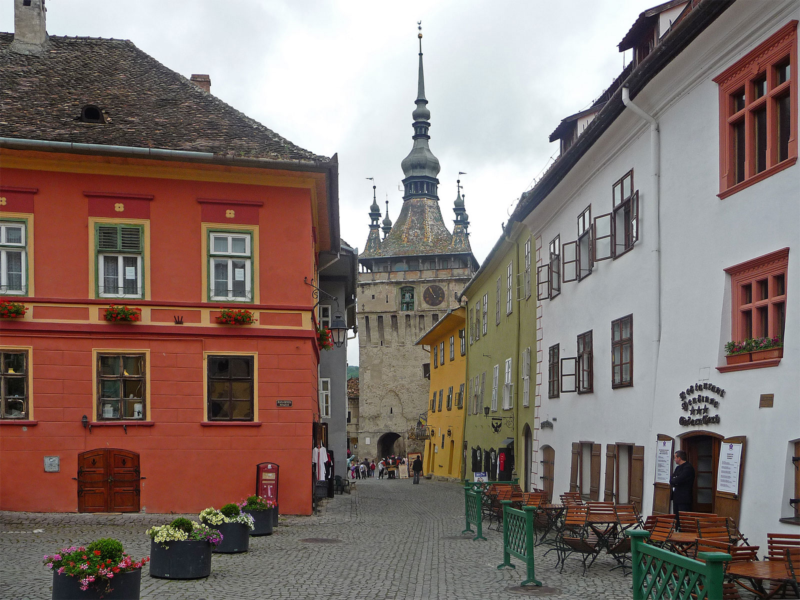 Rumänien Sighisoara Altstadt