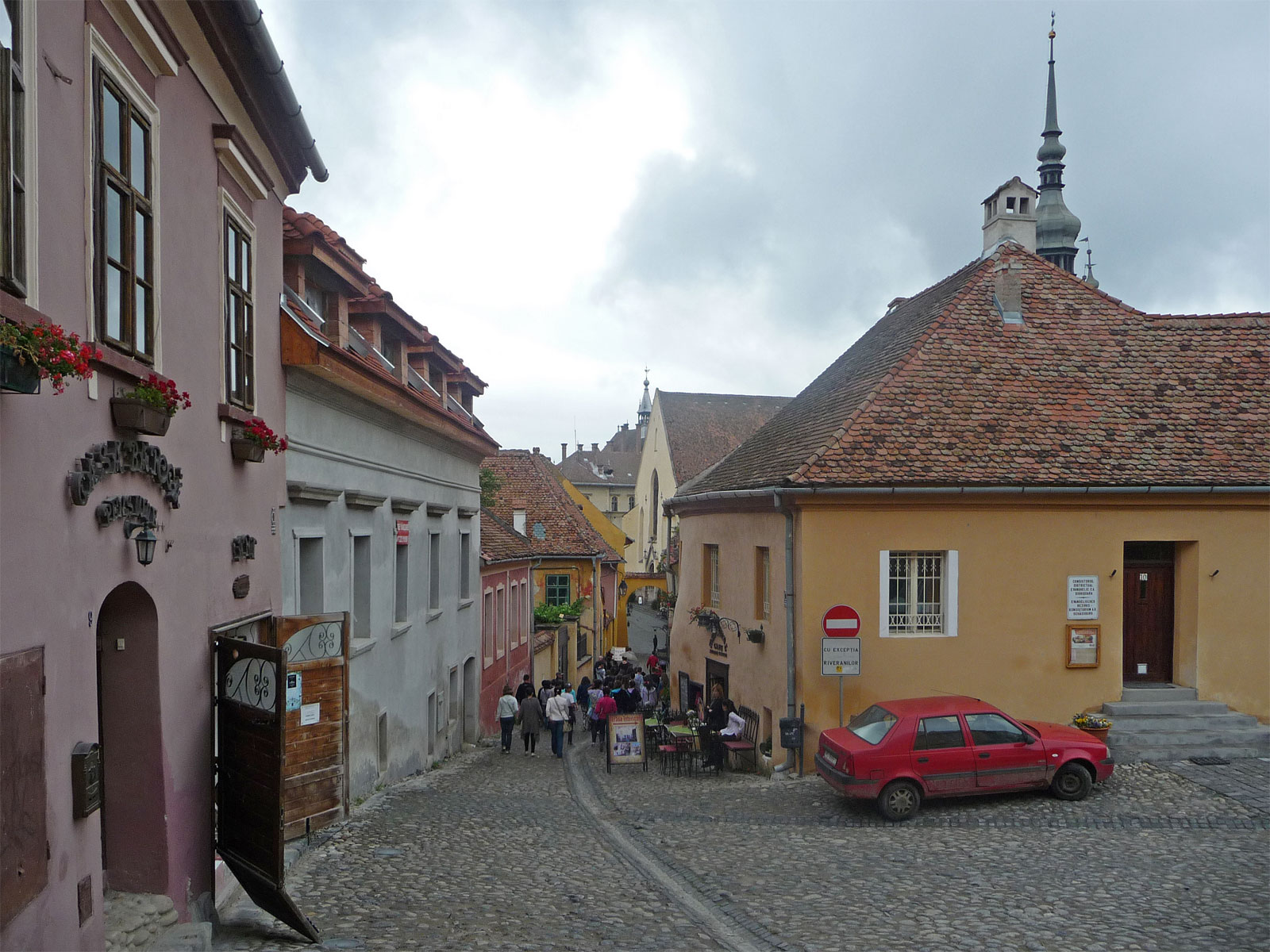 Rumänien Sighisoara Historisches Zentrum