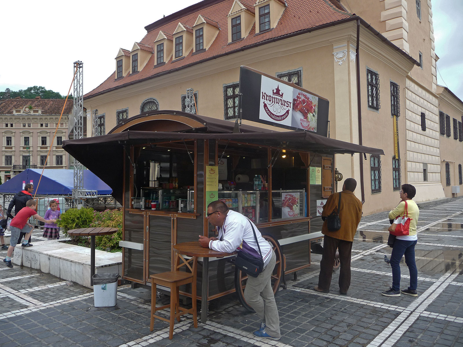 Rumänien Brasov Kronwurst