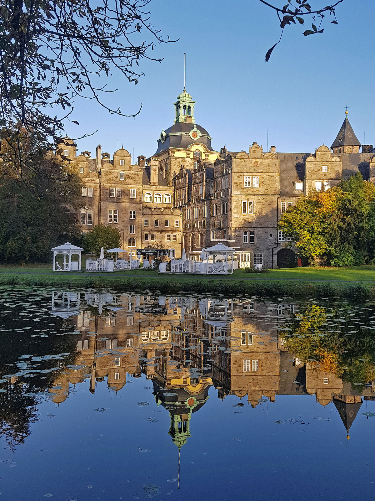 Bückeburg Schlossteich Herbst