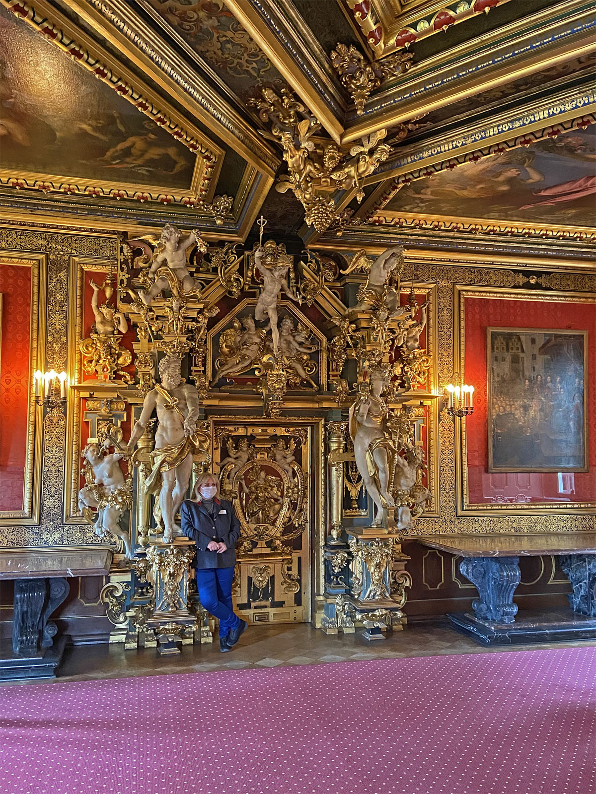 Bückeburg Schloss Goldener Saal